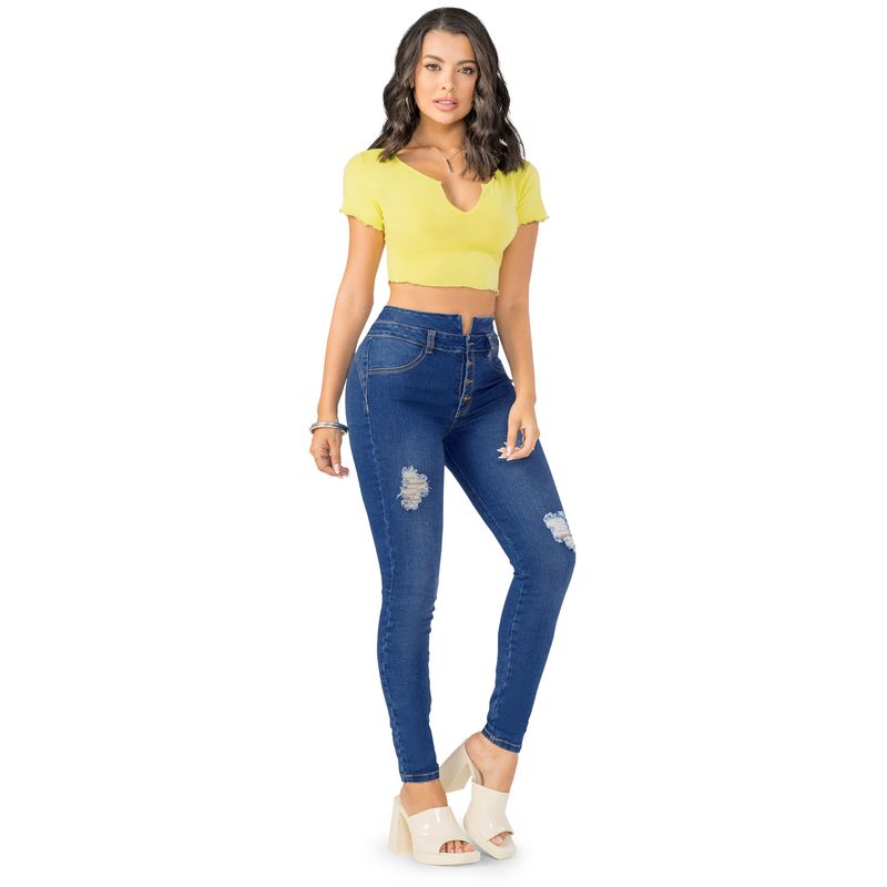Jean Mujer Azul Mp 5779