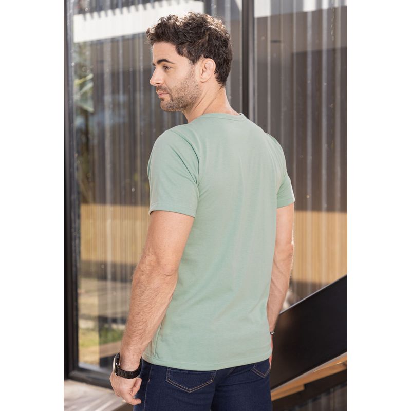 Camiseta Hombre Verde Oliva Mp 102568