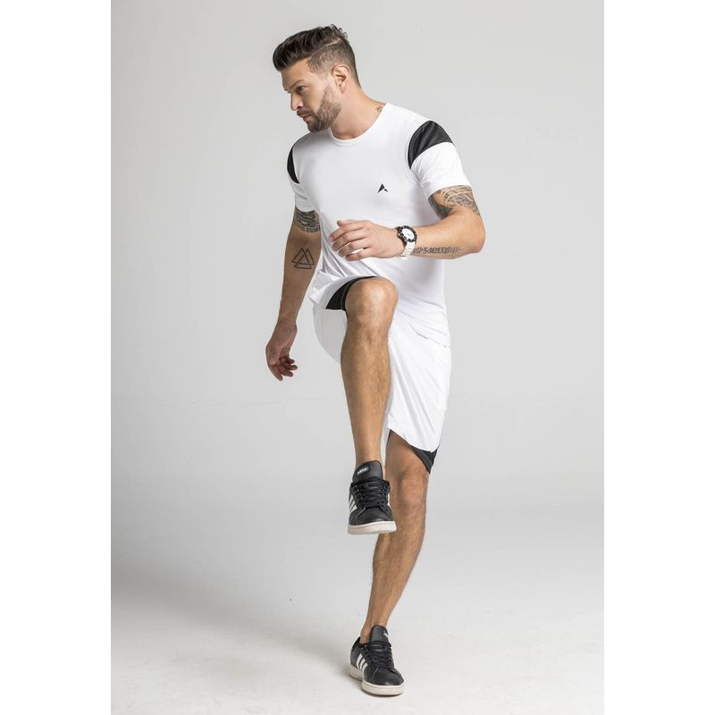Bermuda Masculino Blanco Mp 1346
