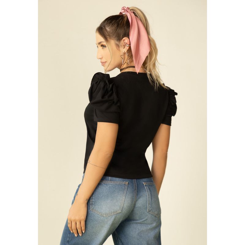 Camiseta Mujer Negro Atypical 32570