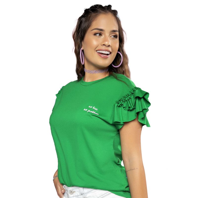 Blusa Mujer Verde Atypical 87104