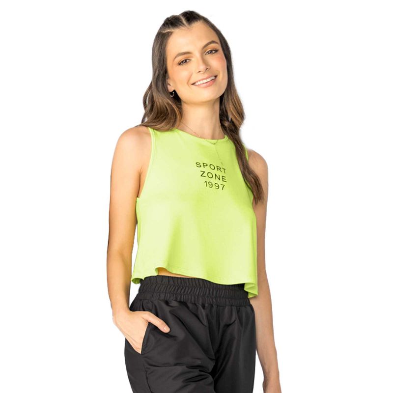Camisilla Mujer Verde Rutta 100616