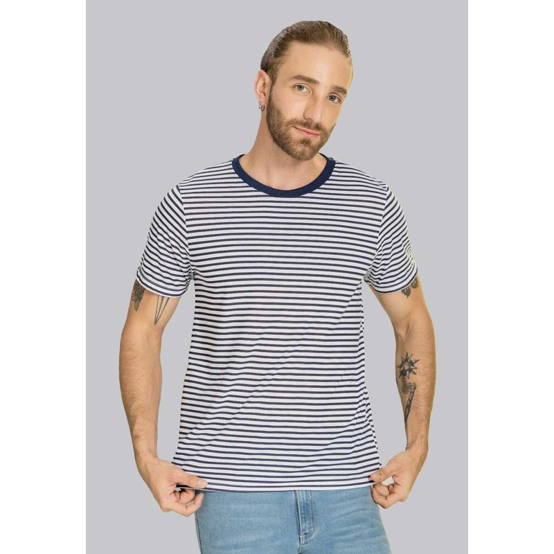 Camiseta Hombre Azul Rutta 101926