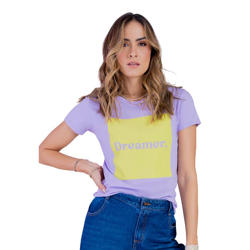 Camiseta Mujer Lila Rutta 3927