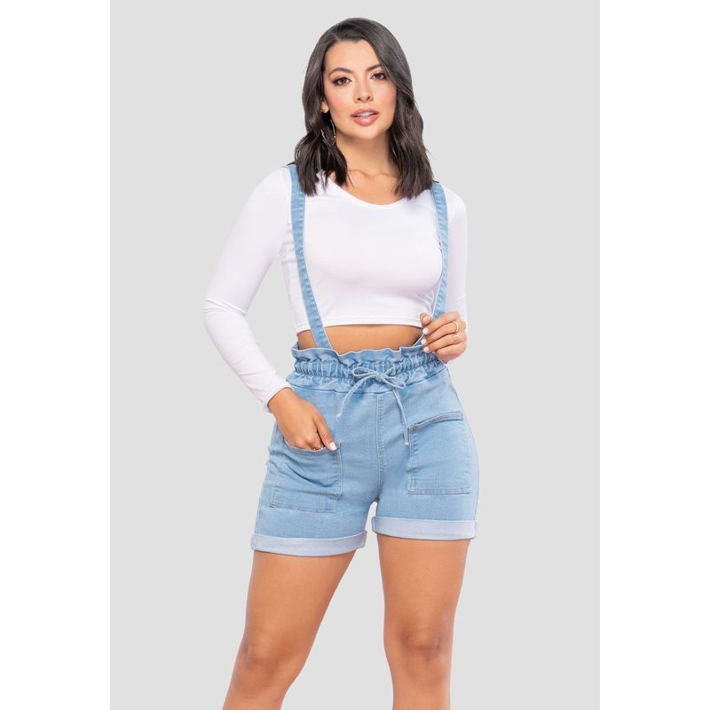 Short Mujer Azul Mp 2450