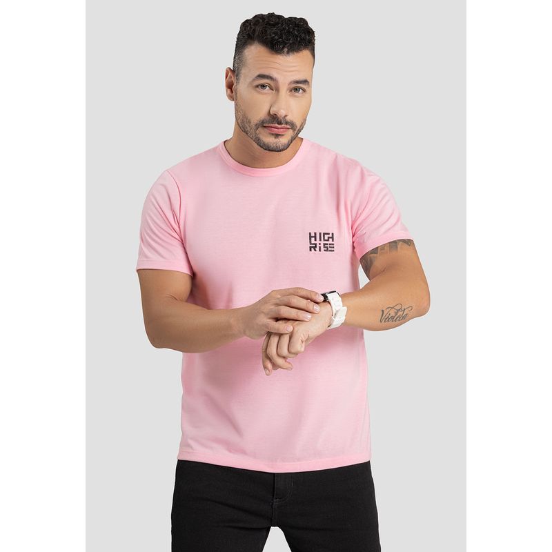 Camiseta Hombre Rosado Mp 101746