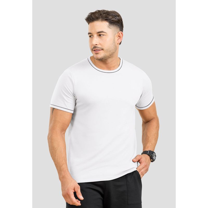 Camiseta Hombre Blanco Mp 107015