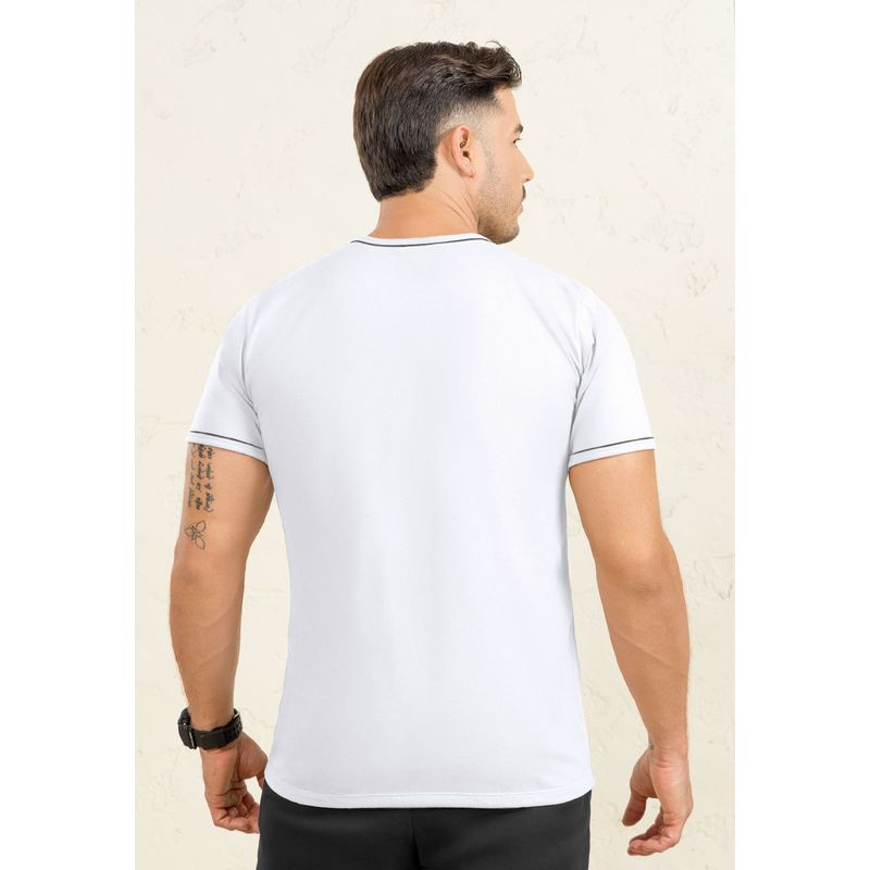 Camiseta Hombre Blanco Mp 107015