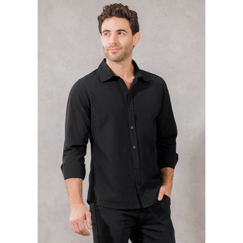 Camisa Hombre Negro Mp 1267