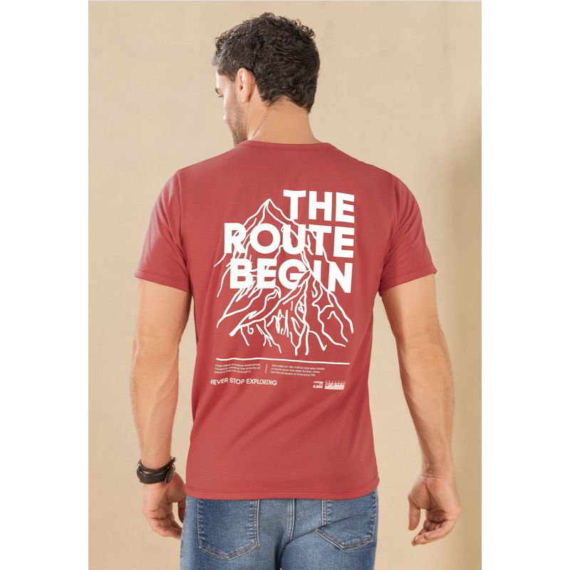 Camiseta Hombre Rojo Mp 103889