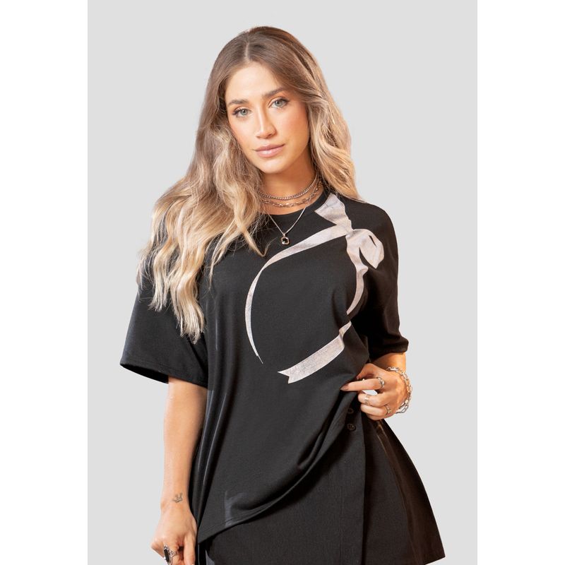 Camiseta Mujer Negro Atypical 105454