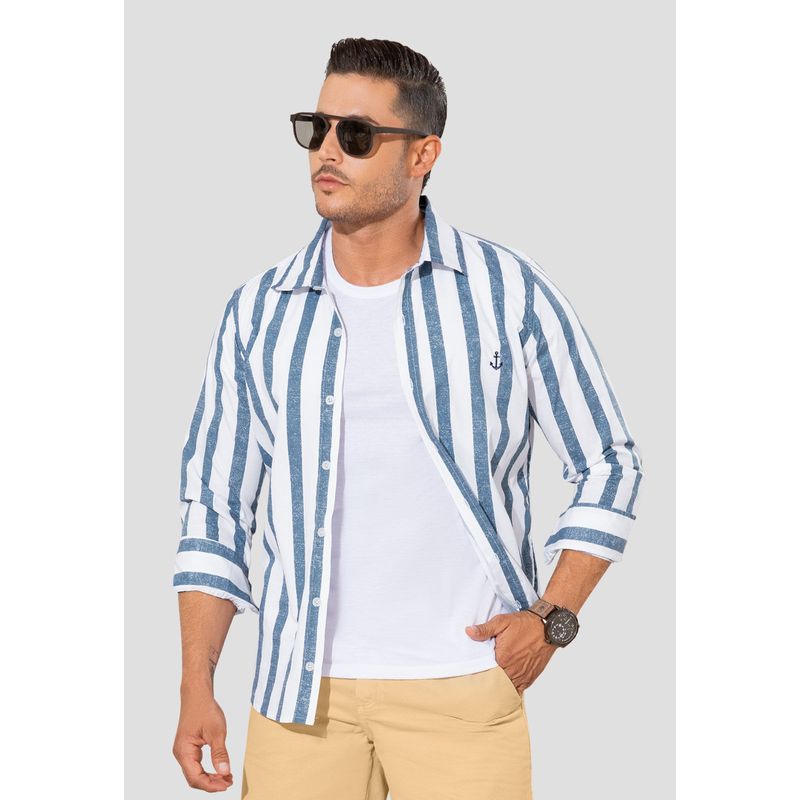 Camisa Hombre Estampado Mp 106141