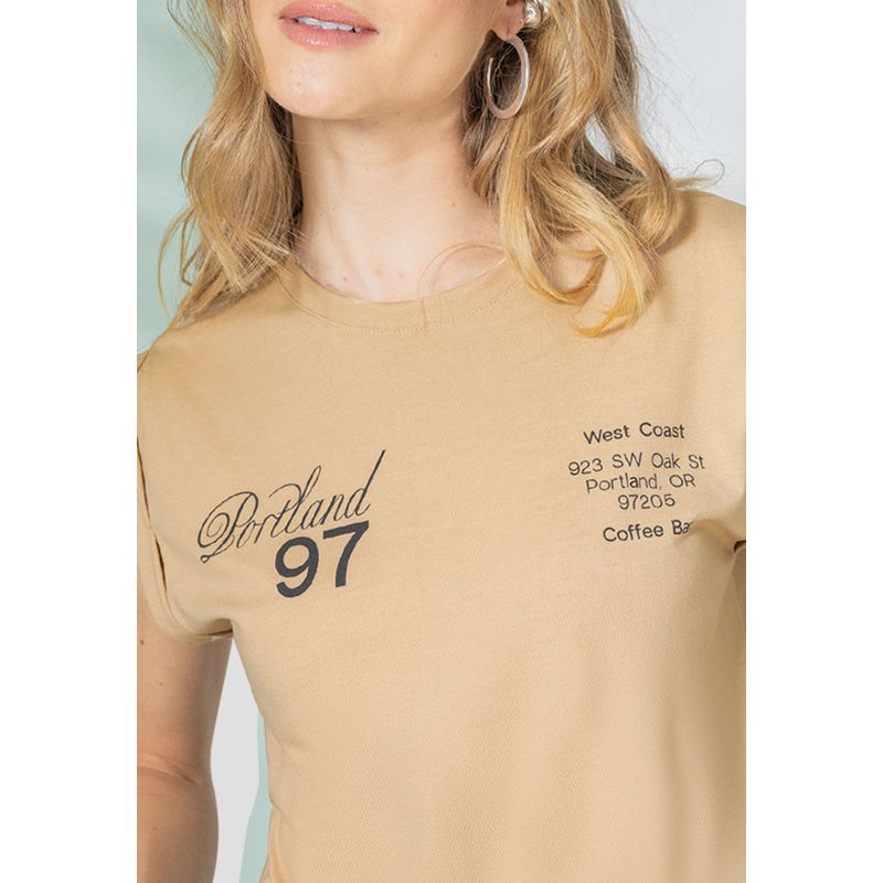 Camiseta Mujer Caramelo Rutta 106116