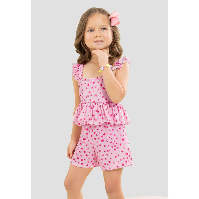 Conjunto Infantil Femenino Multicolor Mp 104528