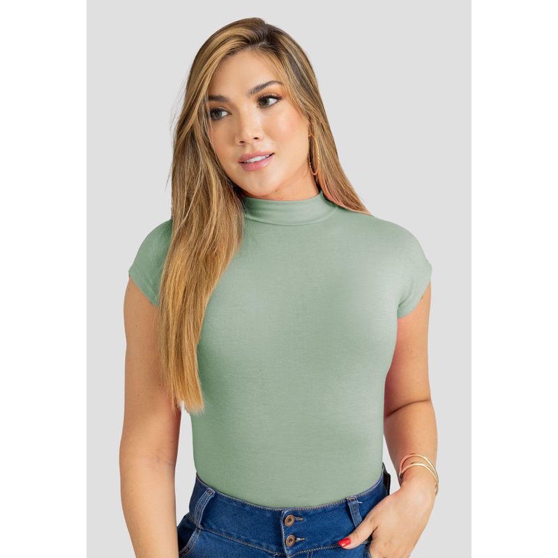 Blusa Mujer Verde Oliva Mp 102963