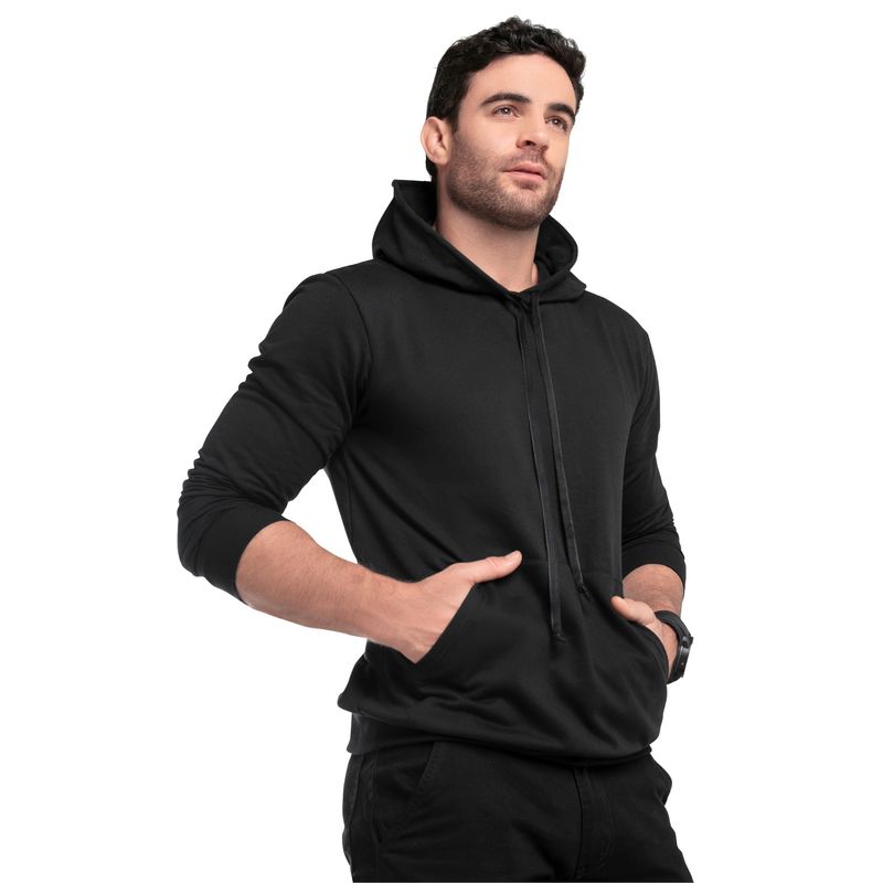 Buzo Hombre Negro Mp 89754