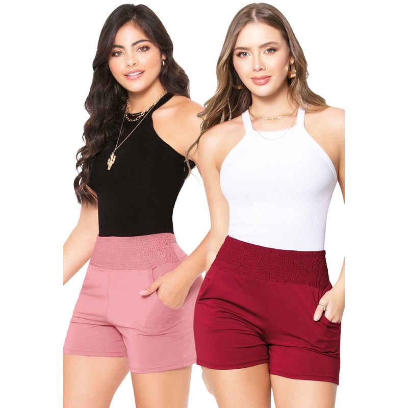 Short Paq X2 Mujer Multicolor Mp 86939