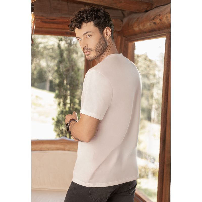 Camiseta Hombre Marfil Rutta 105963