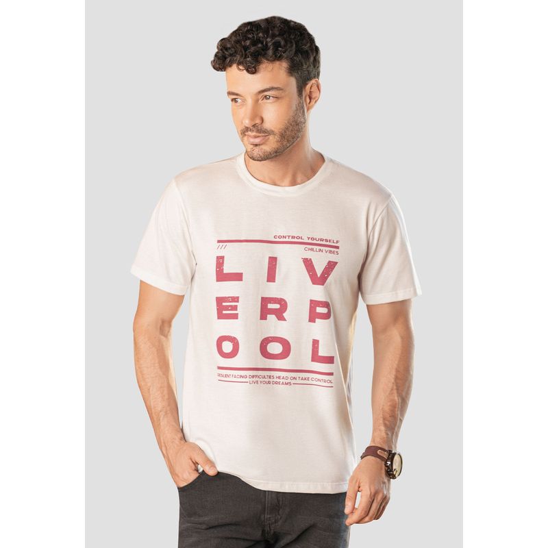 Camiseta Hombre Marfil Rutta 105963
