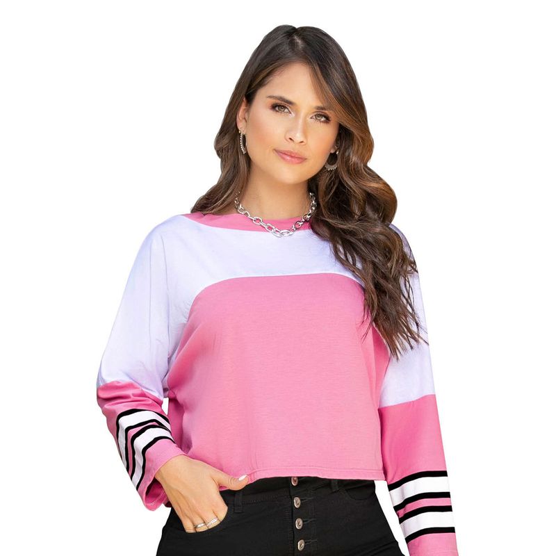 Camibuzo Mujer Rosado  Atypical 92434