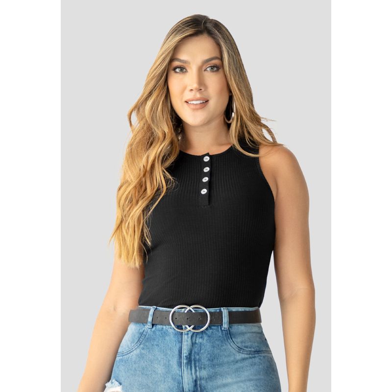 Blusa Mujer Negro Mp 106432