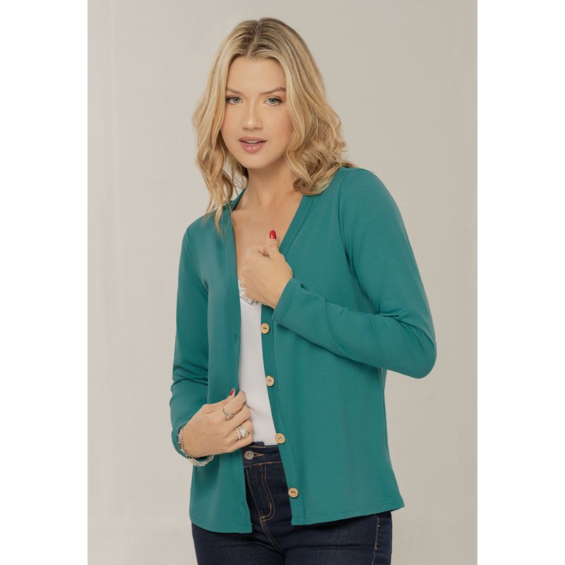Cardigan Mujer Verde Rutta 104779