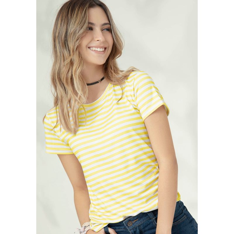 Camiseta Mujer Amarillo Rutta 32852