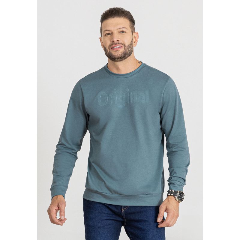 Buzo Hombre Azul Mp 104406