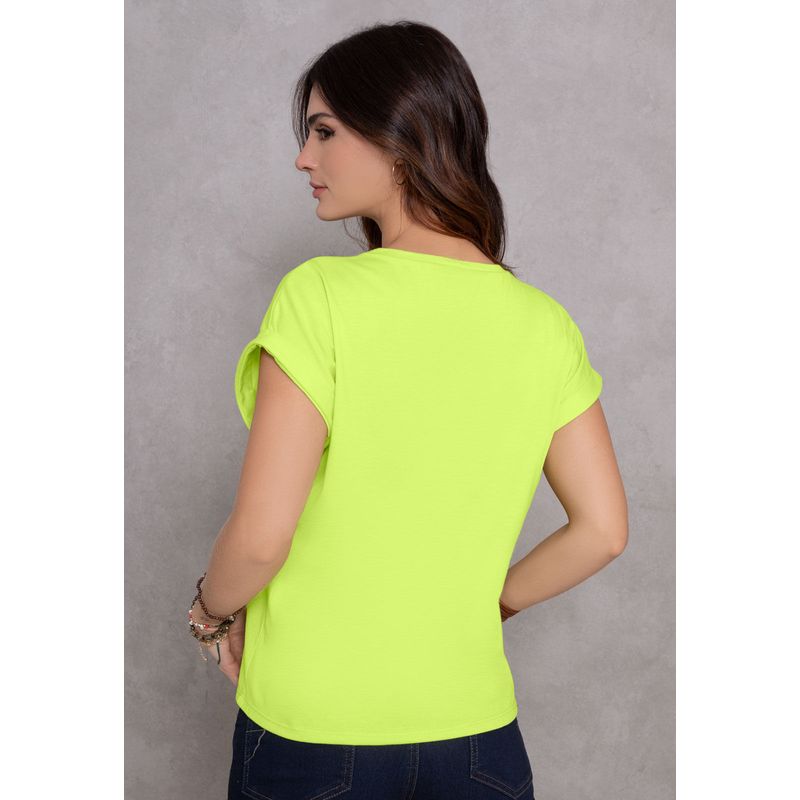 Camiseta Mujer Verde Rutta 104152