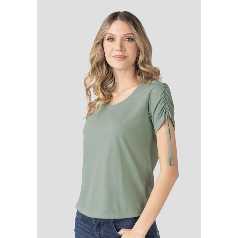 Camiseta Mujer Verde Oliva Rutta 2792