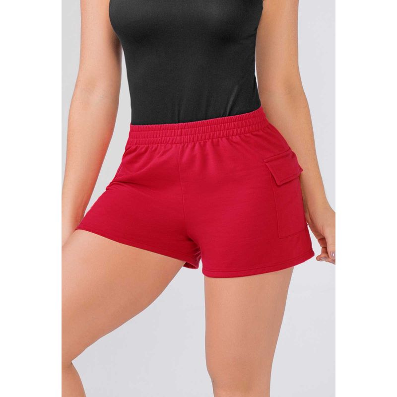 Short Mujer Rojo Mp 159