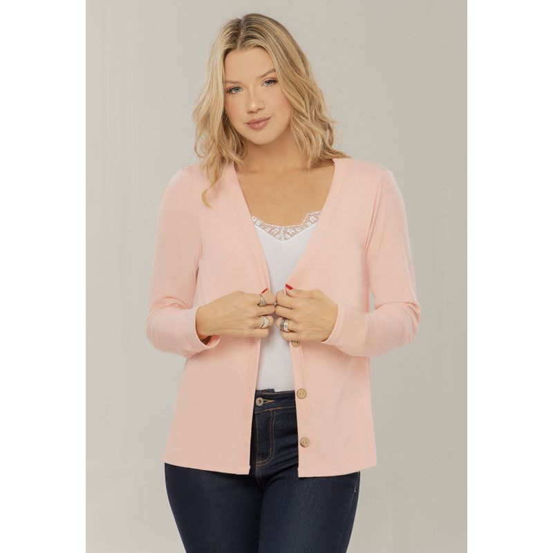 Cardigan Mujer Rosa Rutta 104779