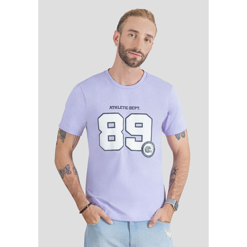 Camiseta Hombre Lila Rutta 105458