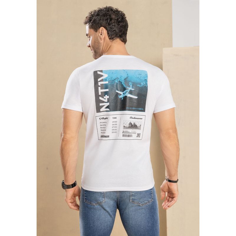 Camiseta Hombre Blanco Mp 103719
