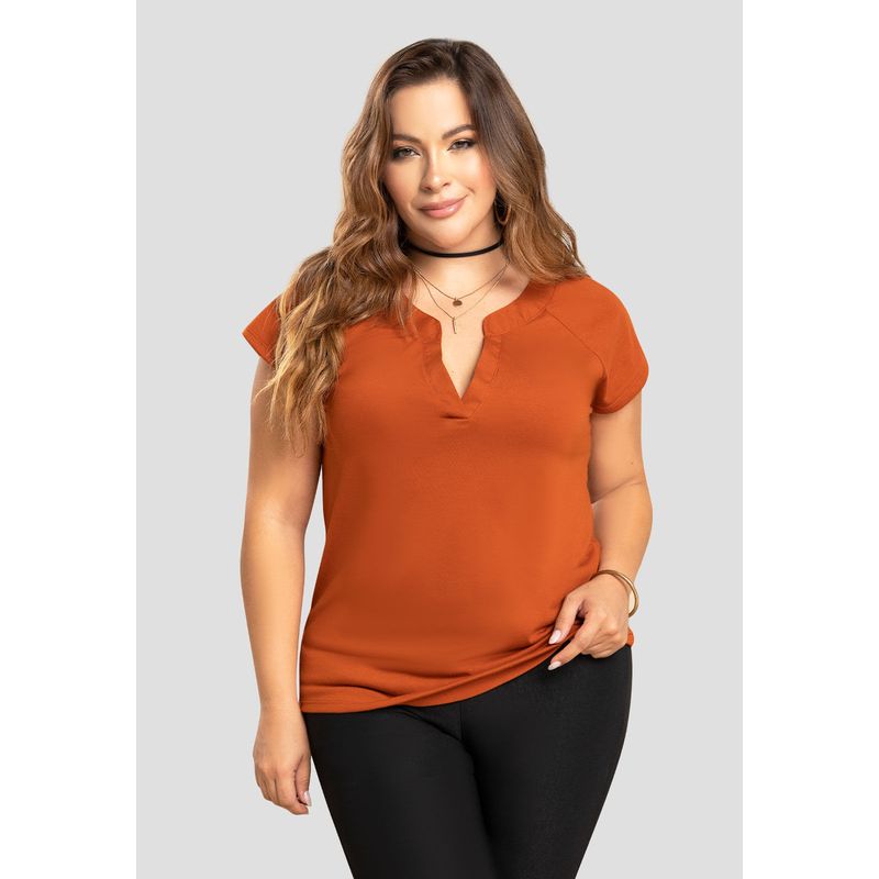 Blusa Mujer Naranja Mp 104190