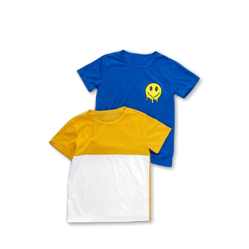 Camiseta Paq X2 Infantil Multicolor Mp 88965