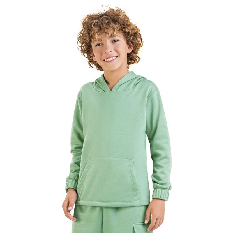 Buzo Infantil Masculino Verde Mp 6459