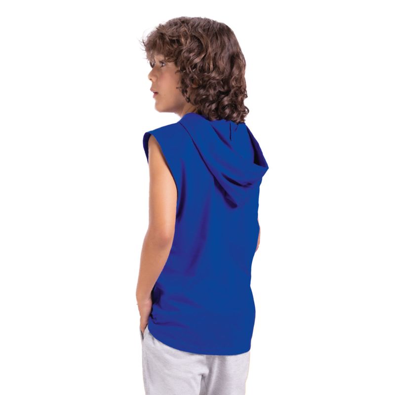 Camiseta Infantil Masculino Azul Mp 3803
