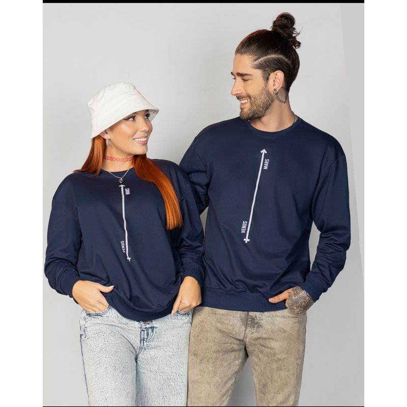 Buzo Juvenil Azul Navy Atypical 1335