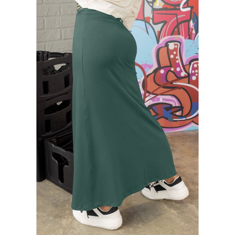 Falda Larga Mujer Musgo Atypical 101327