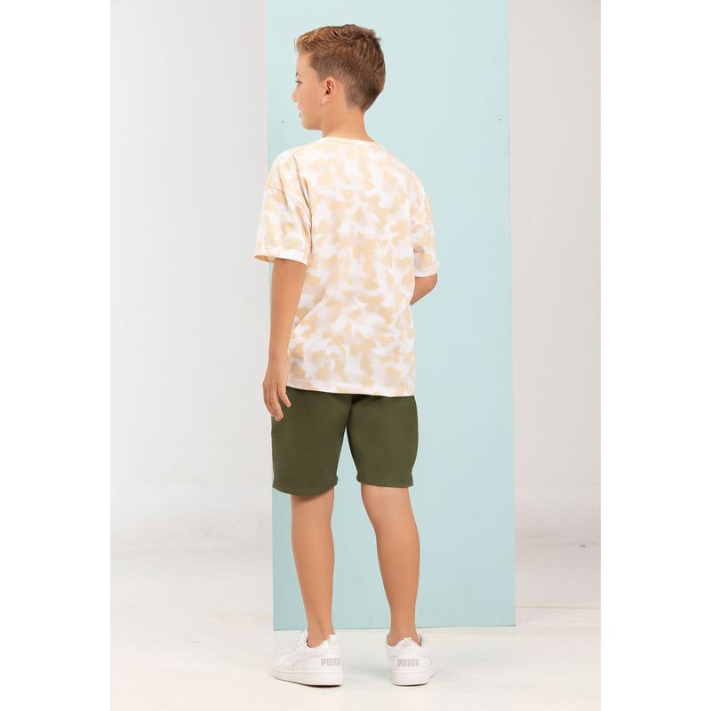 Conjunto Infantil Masculino Naranja Mp 104148