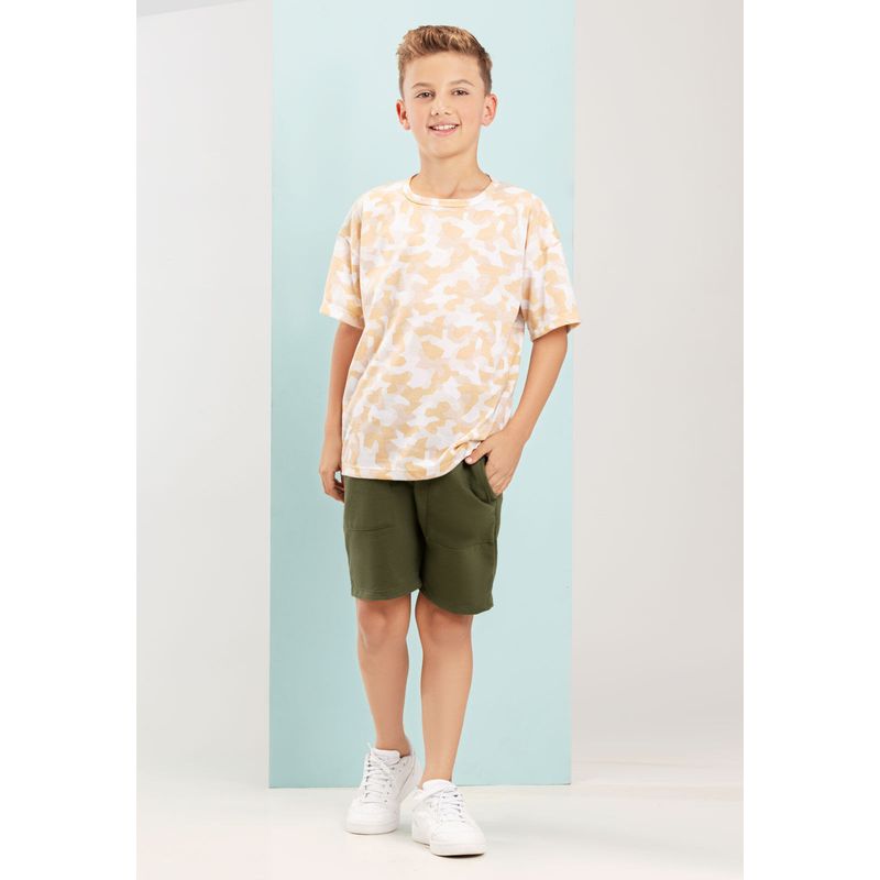 Conjunto Infantil Masculino Naranja Mp 104148
