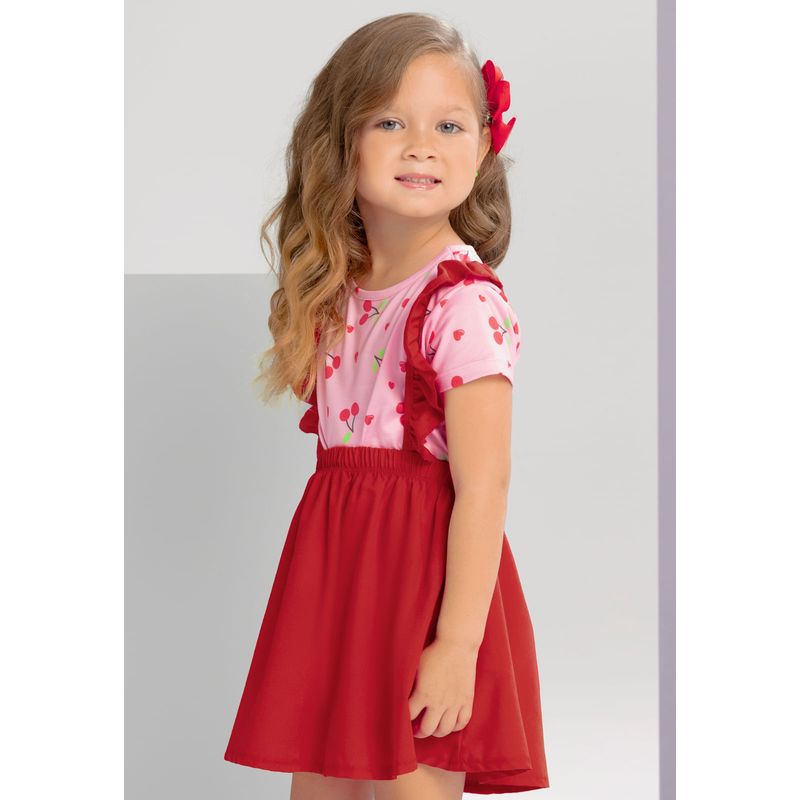 Conjunto Infantil Femenino Multicolor Mp 100475