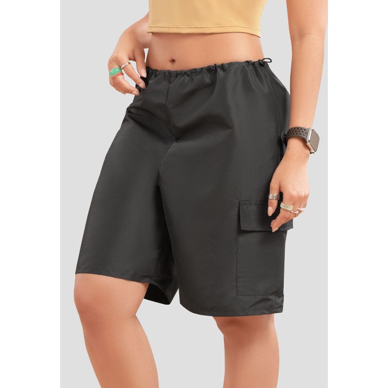 Bermuda Short Mujer Negro Atypical 105480
