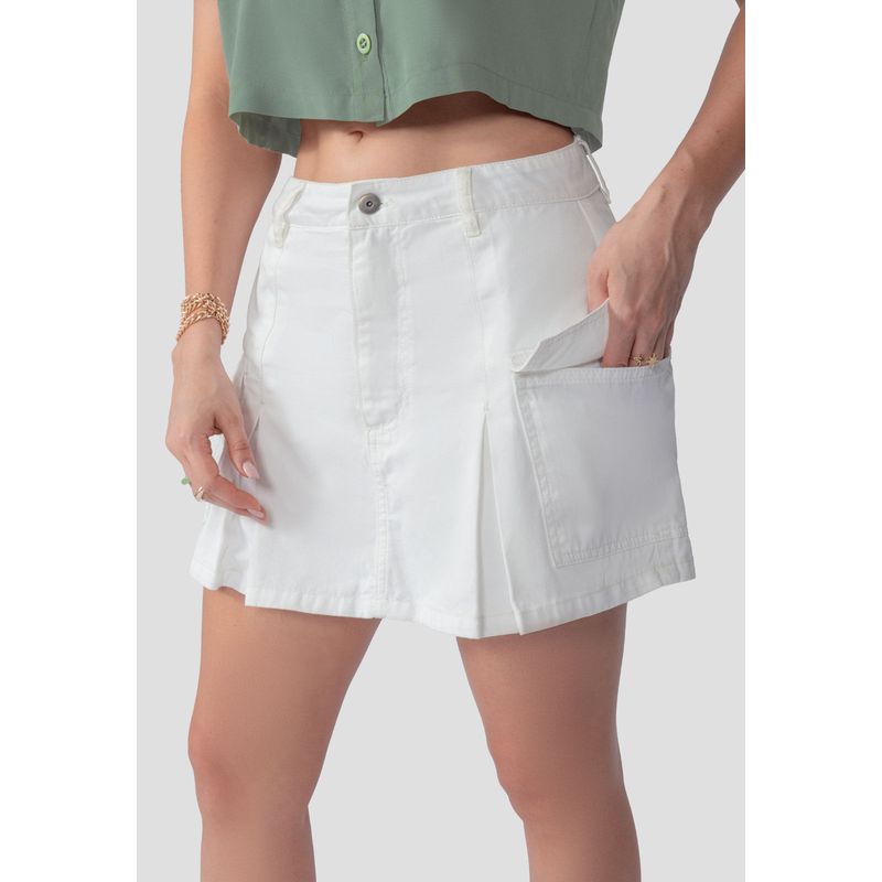 Falda Short Mujer Crudo Atypical 106563
