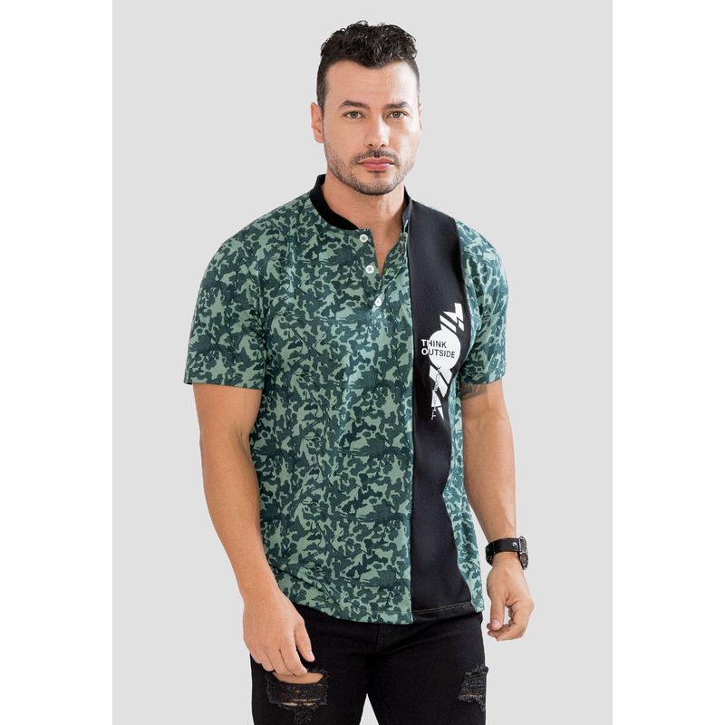 Polo Hombre Verde Mp 104554
