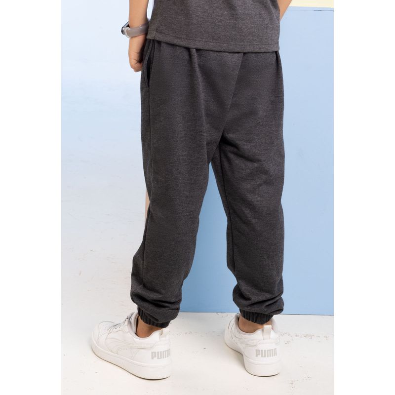 Jogger Infantil Masculino Negro Mp 101505