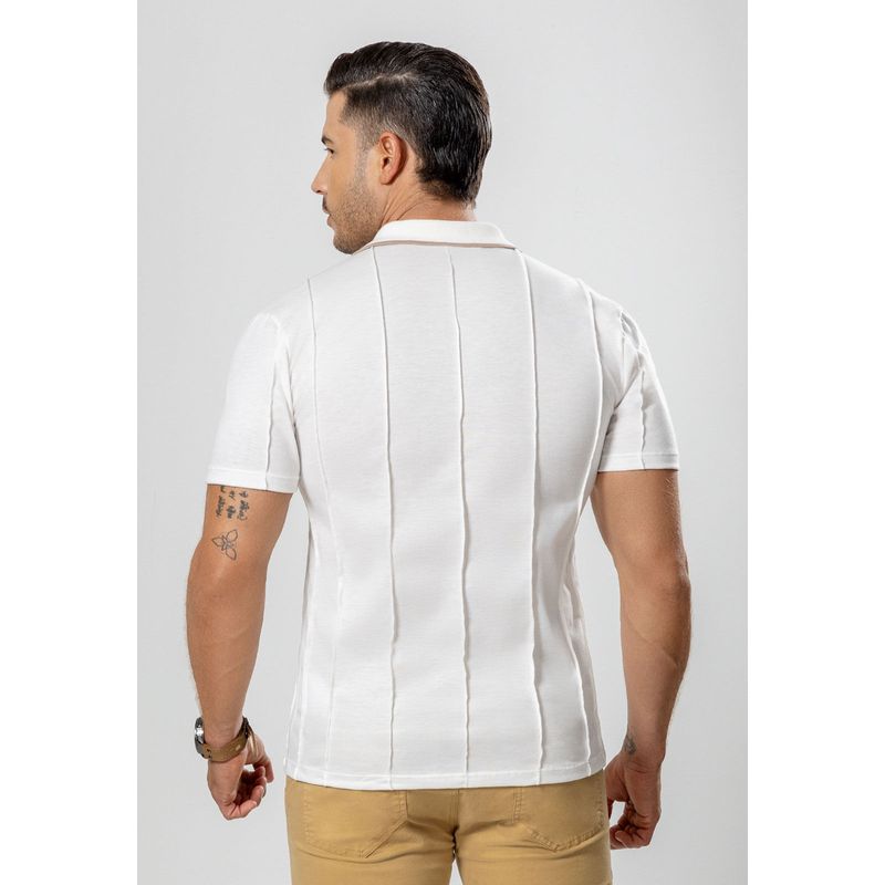 Polo Hombre Marfil Mp 106255