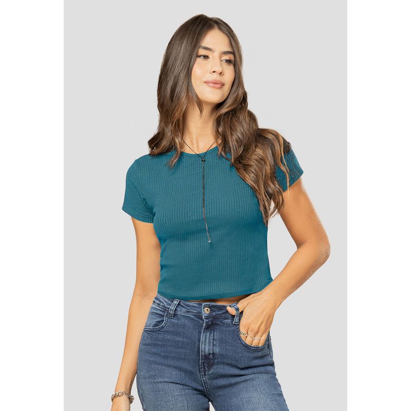 Camiseta Mujer Azul Rutta 104496