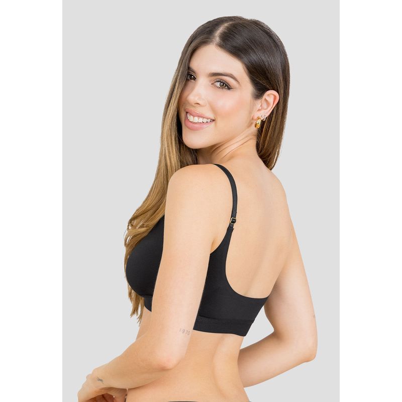 Top Mujer Negro Fi 106189